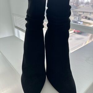 Marc Fisher Black Heeled Boots